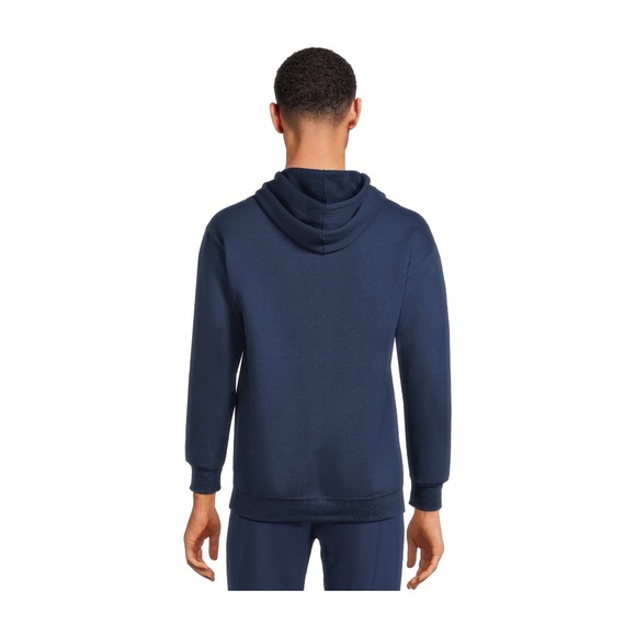 Men’s NWT Athletic Works Fleece Pullover Hoodie Size 2XL Navy Blue - Picture 2 of 5